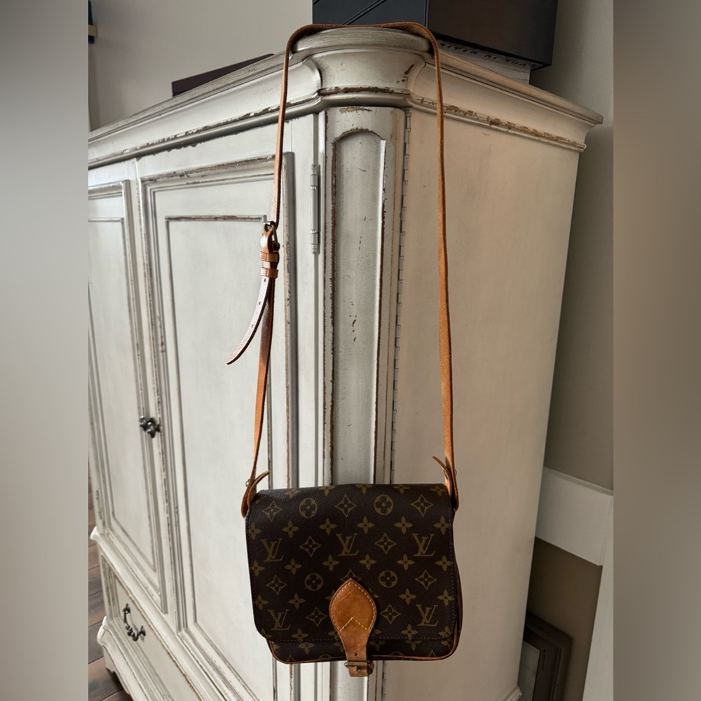 Authentic Louis Vuitton Cartouchiere Crossbody Bag